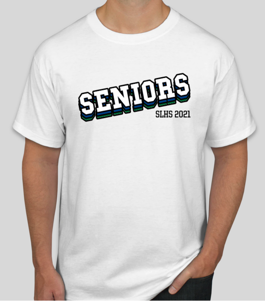 SENIORS SLHS 2021 White Tee