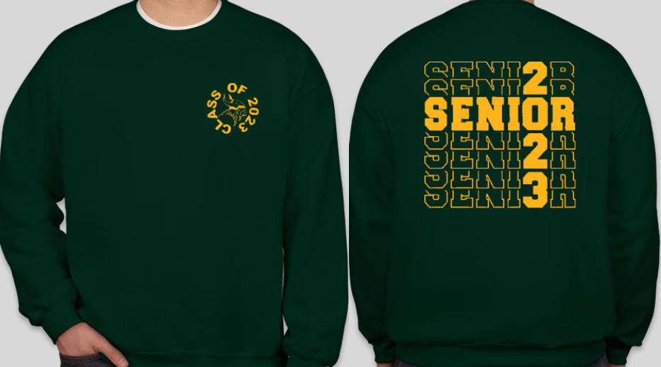 SENIORS CLASS of 2023 Crew Neck Sweatshirt