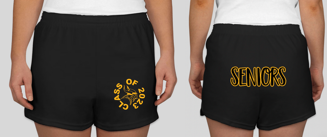SENIORS CLASS of 2023 Ladies Classic Soffe Brand Short