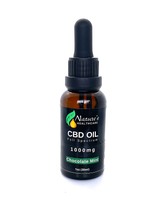 NATURE'S HEALTHCARE - 30ml CBD Oil - Chocolate Mint Flavor (1000mg & 2000mg strength)