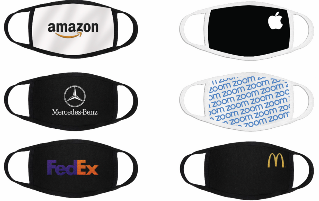 CUSTOM Mask #3 - FULL COLOR Printed Face Mask - Package of 200 Face Masks.