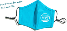 Item Custom #3 - CUSTOM PRINTED 3D, 3 Layer Face Mask w/Adjustable Ear Loops - 50 Unit MOQ.