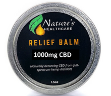 NATURE'S HEALTHCARE - 1000mg CBD Relief Balm.