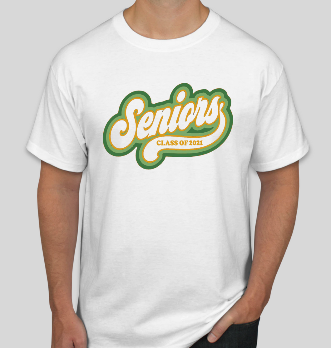 SENIORS Class Of 21 Retro Tee