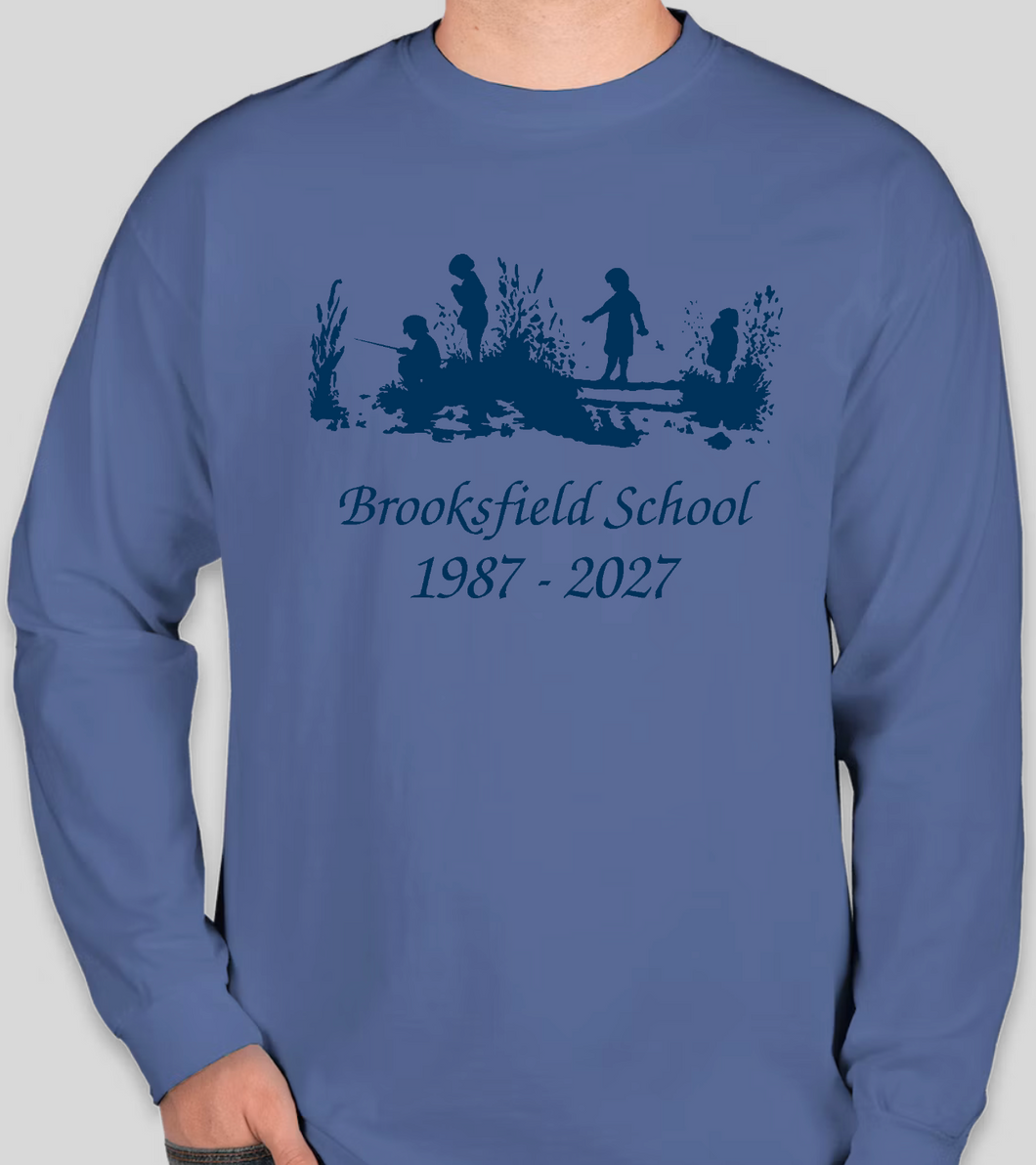 Brooksfield Custom Long Sleeve Tee for ADULTS