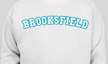 Brooksfield Custom Curved Bottom Crew Sweatshirt Style for ADULT Ladies