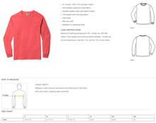 Brooksfield Custom Comfort Colors Long Sleeve Tee
