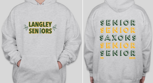 SENIOR SAXONS 2024 PULLOVER HOODIE