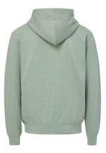 Brooksfield Custom Retro Heather Garment Washed Full Zip Hooded Sweatshirt Style for ADULTS