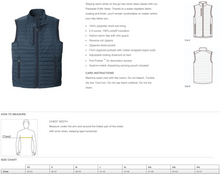 Brooksfield Packable Puffy Vest - Adult Ladies & Mens