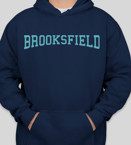Brooksfield Custom Garment Dyed Hooded Sweatshirt Style for ADULT