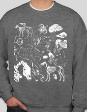 PVMA Custom Pullover CrewNeck Sweatshirt - Skeleton Design