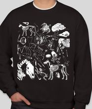 PVMA Custom Pullover CrewNeck Sweatshirt - Skeleton Design