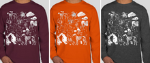 PVMA Custom Long Sleeve Tee - Skeleton Design