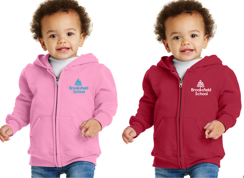 Brooksfield Hooded Full Zip Sweatshirt for TODDLER