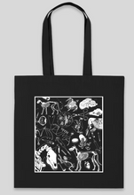 PVMA Custom Tote Bag - PVMA Animal Skeleton Design.