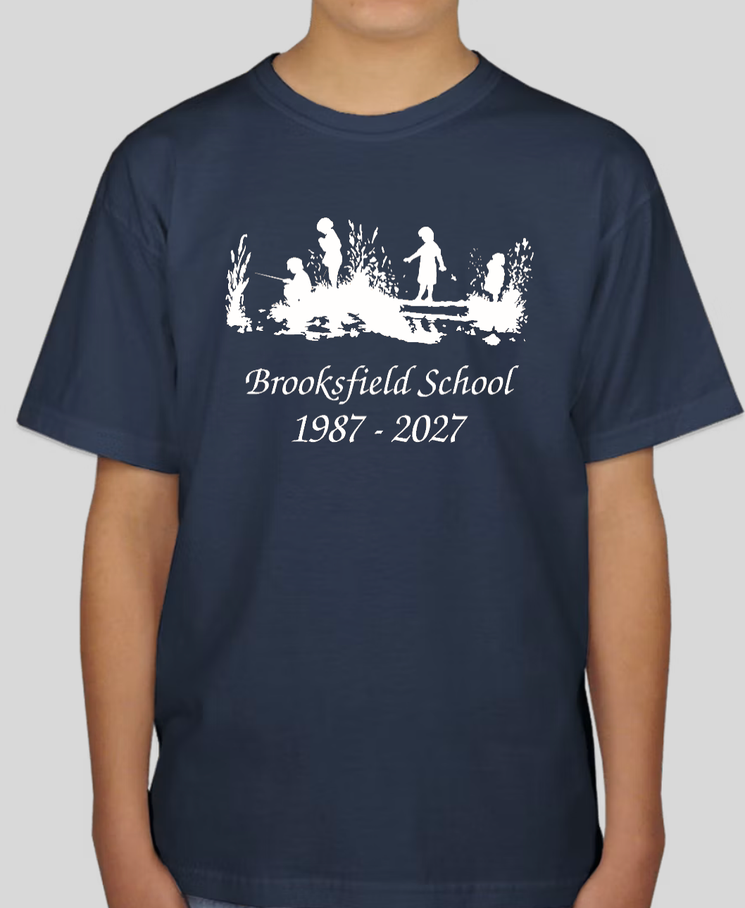 Brooksfield Custom Short Sleeve Tee for Kids - YOUTH