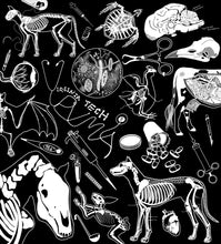 PVMA Custom Tote Bag - PVMA Animal Skeleton Design.