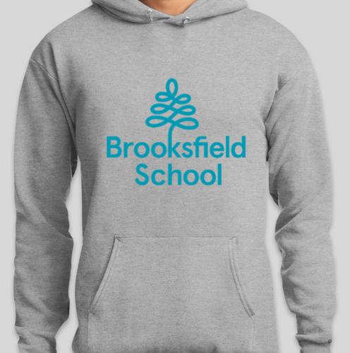 Brooksfield ADULT Hooded Pullover Sweatshirt 2019