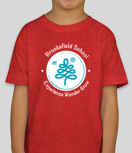 Brooksfield Short Sleeve TODDLER Tee 2018 (Vintage Red)