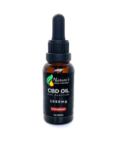 NATURE'S HEALTHCARE - 30 ml CBD Oil- Cinnamon Flavor (1000mg & 2000mg strength)