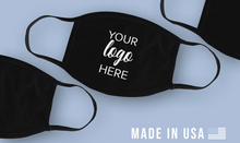 CUSTOM Item #6 - USA MADE / Quick Delivery:  Reusable Cloth Face Mask - Package of 100 Masks MOQ.  BULK PRICING AVAILABLE.