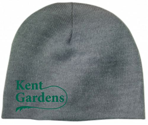 Kent Gardens Knit Beanie Cap - Grey