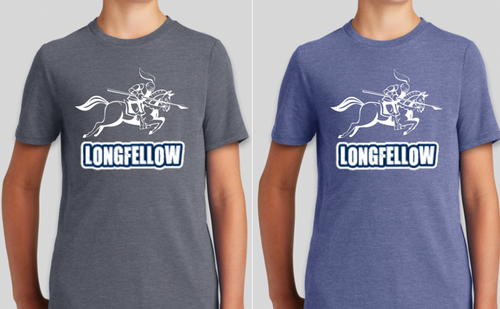 LONGFELLOW Short Sleeve Tri-Blend Tee - YOUTH