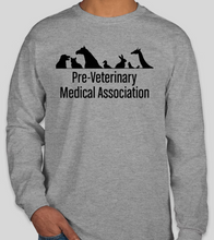 PVMA CLUB CUSTOM LONG SLEEVE T-SHIRT - Sports Grey