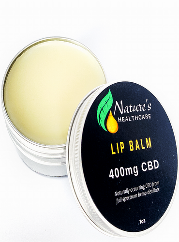 NATURE'S HEALTHCARE - 400mg CBD Lip Balm.