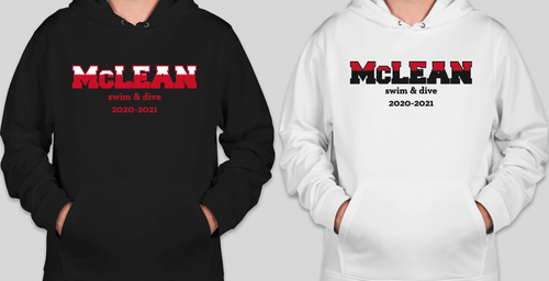 MHS Swim & Dive Pullover Hooded Performance Sweatshirt - Adult.