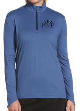 MVP Lightweight Ladies 1/4 Zip Pullover by Callaway.  Blue Color.