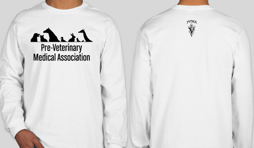 PVMA CLUB CUSTOM LONG SLEEVE T-SHIRT - White