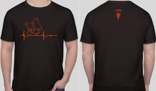 PVMA CLUB CUSTOM T-SHIRT - Black