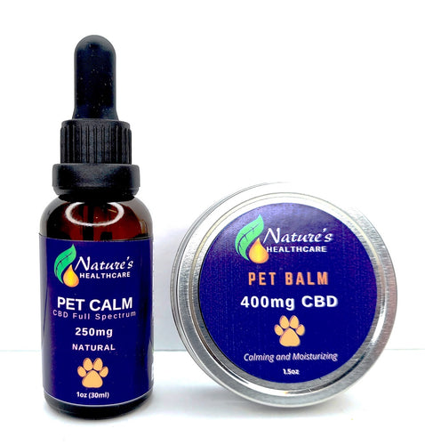 NATURE'S HEALTHCARE - 250mg Pet Calm 30 ml CBD Oil