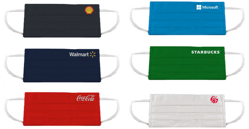 CUSTOM Item #3 - Decorated 3-Ply Face Mask - Package of 200 Face Masks.