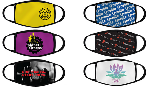 CUSTOM Item #1 - CUSTOM FULL COLOR Sublimated Printed Face Mask - Package of 200 Face Masks.