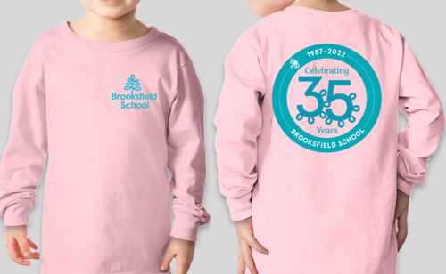 Brooksfield Long Sleeve TODDLER Tee - Pink