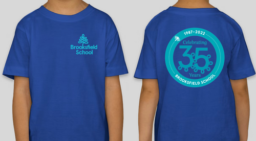 Brooksfield Short Sleeve TODDLER Tee - Royal Blue