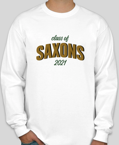 SAXONS Class Of 2021 Long Sleeve Tee