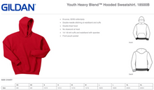 Brooksfield Pullover Hooded Sweatshirt for YOUTH - Sports Grey