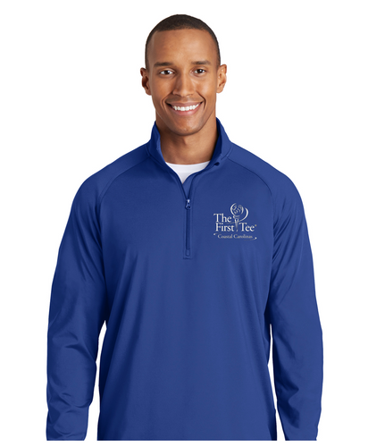 TFT Coastal Carolinas Custom Performance 1/2 Zip Pullover - MEN'S - ROYAL BLUE
